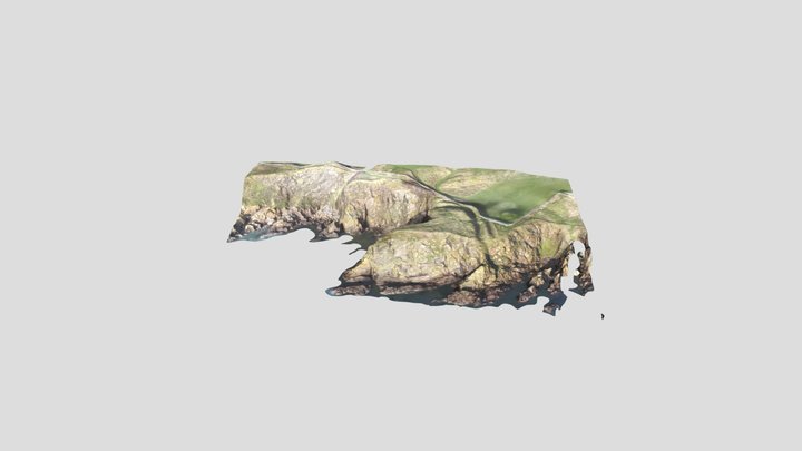 Borness Batteries - Borgue Peninsula 3D Model