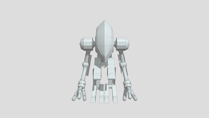 Sonic_Gravity_METEORTECH_POLICE_FORCE 3D Model