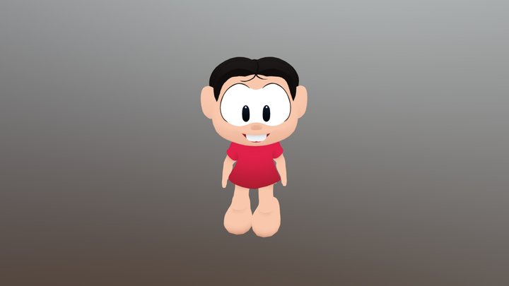 Mônica - Turma da Mônica 3D Model