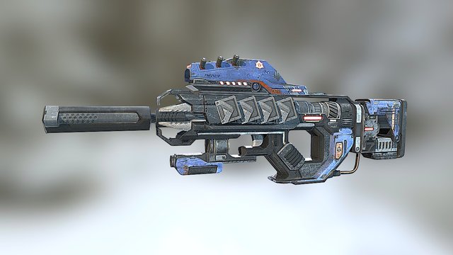 A.V.A's P90 Fortune Star Season 9 – Modello 3D gratuito STL