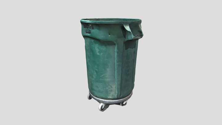 Trash_Bin 3D Model