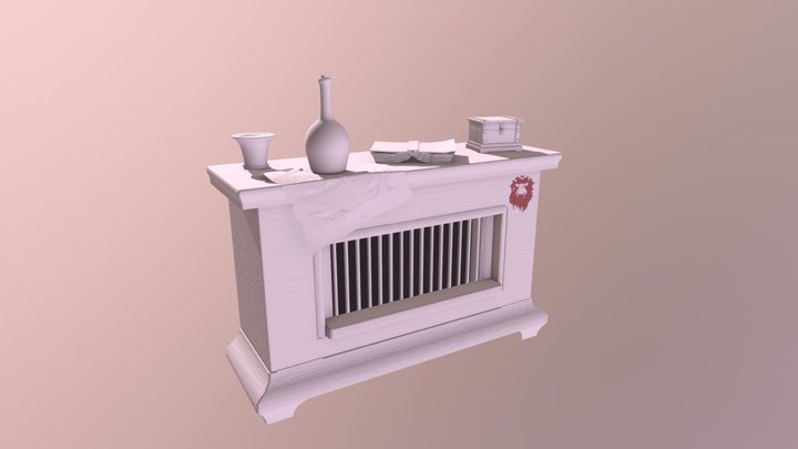 Komod Final 3D Model