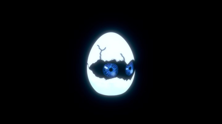 Stay back! He's got blue eyes! 3D Model