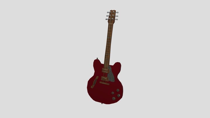Guitar hero 3D Model