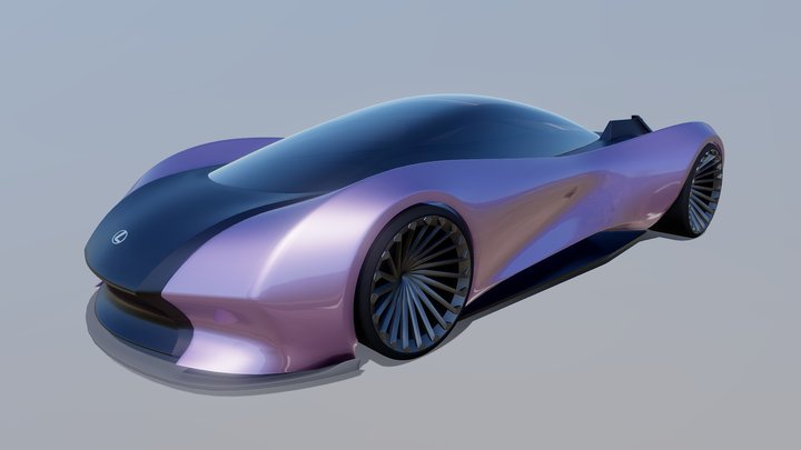 Lexus Sports Study 3D Model