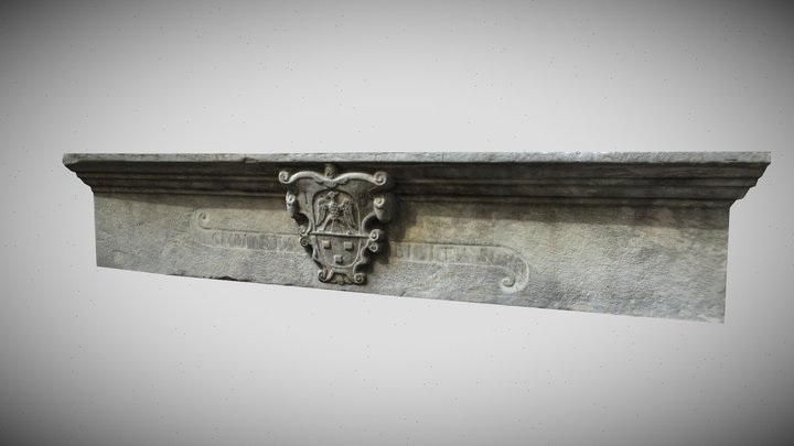 Stemma Quadrio di Palazzo Quadrio Negri, Chiuro 3D Model