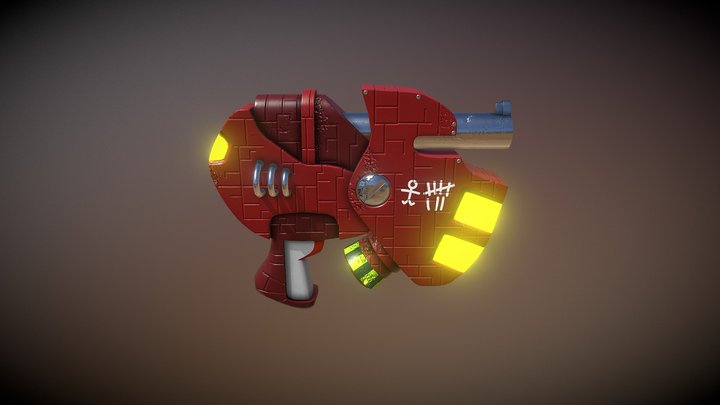 Tri-Rocket Launcher -  Jet Force Gemini 3D Model