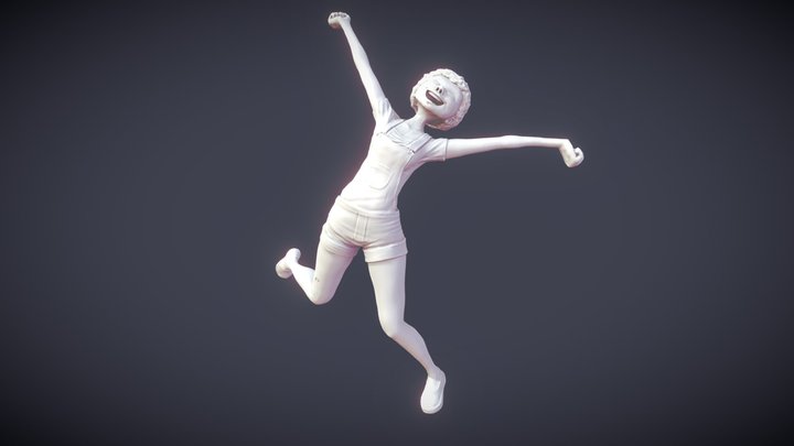 Delighted Character - Sculpt Jan2019 3D Model