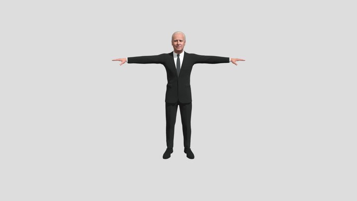 Joe Biden 3D Model