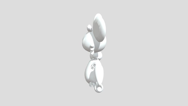 Fred action figure 3D print