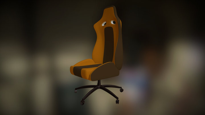 Chair game, silla, крісло 3D Model