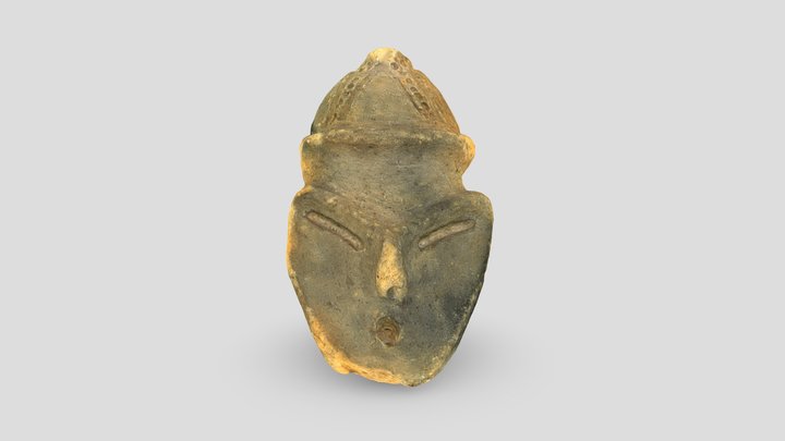西近津遺跡Ⅷ出土　土偶　縄文時代 3D Model