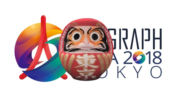 SIGGRAPH ASIA 2018 TOKYO Daruma 3D Model