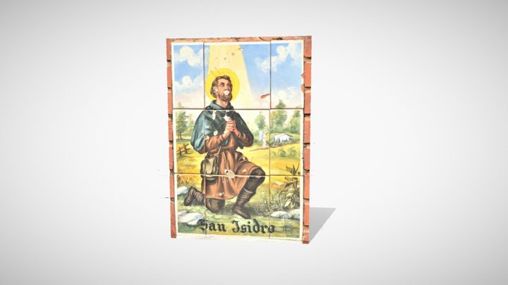 Plafón cerámico san Isidro 3D Model
