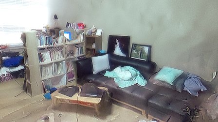 Room scan Ricoh Theta Test(25Photos) 3D Model