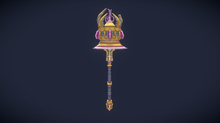 Exodars Ressonance GameArtWeaponCraft 3D Model
