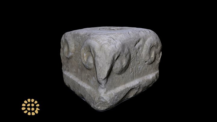 Memorial stone, Museo Archeologico di Cecina 3D Model