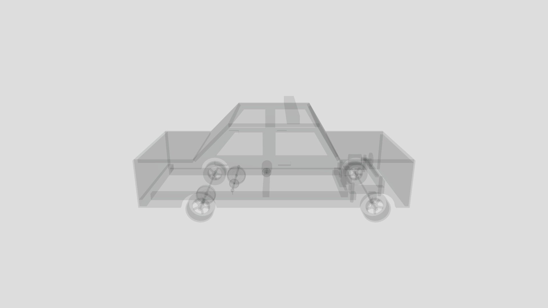 3D model of police car — Sketchfab embed 3D viewer