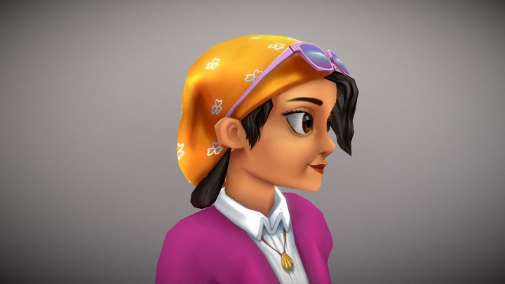 Sara 3D Model