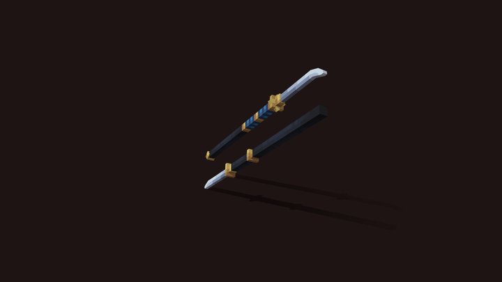 Naginatas 3D Model