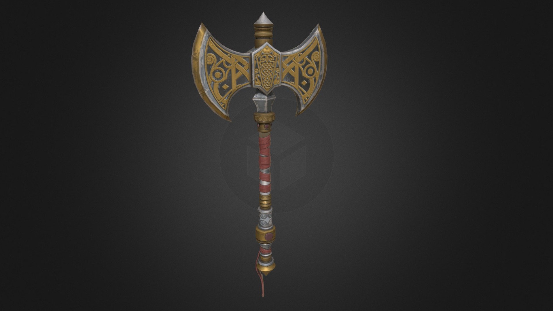 Celtic Axe — Sketchfab embed 3D viewer