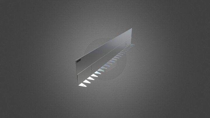 11310 110 205 ОО Бордюр с регулировкой 3D Model