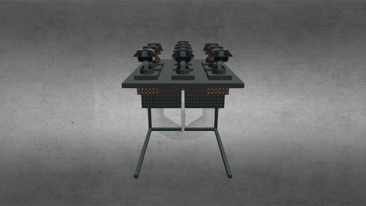 LSPC G2 MK II AMS Turret Pack 3D Model