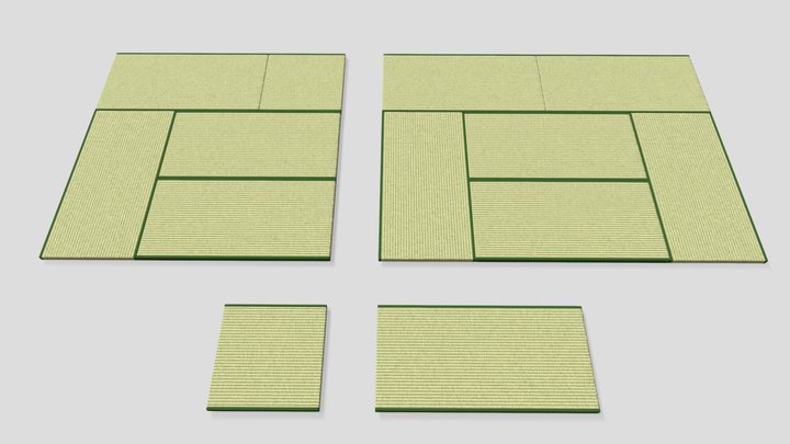 Japanese Tatatmi (Room Layouts) Straw Mats