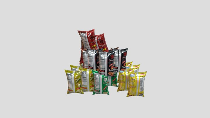 chips 3D Model