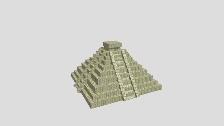 Chichen Itza 3D Model