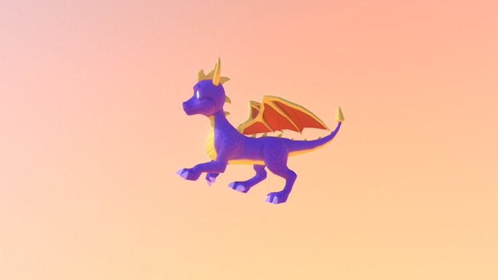 Spyro - Run 3D Model