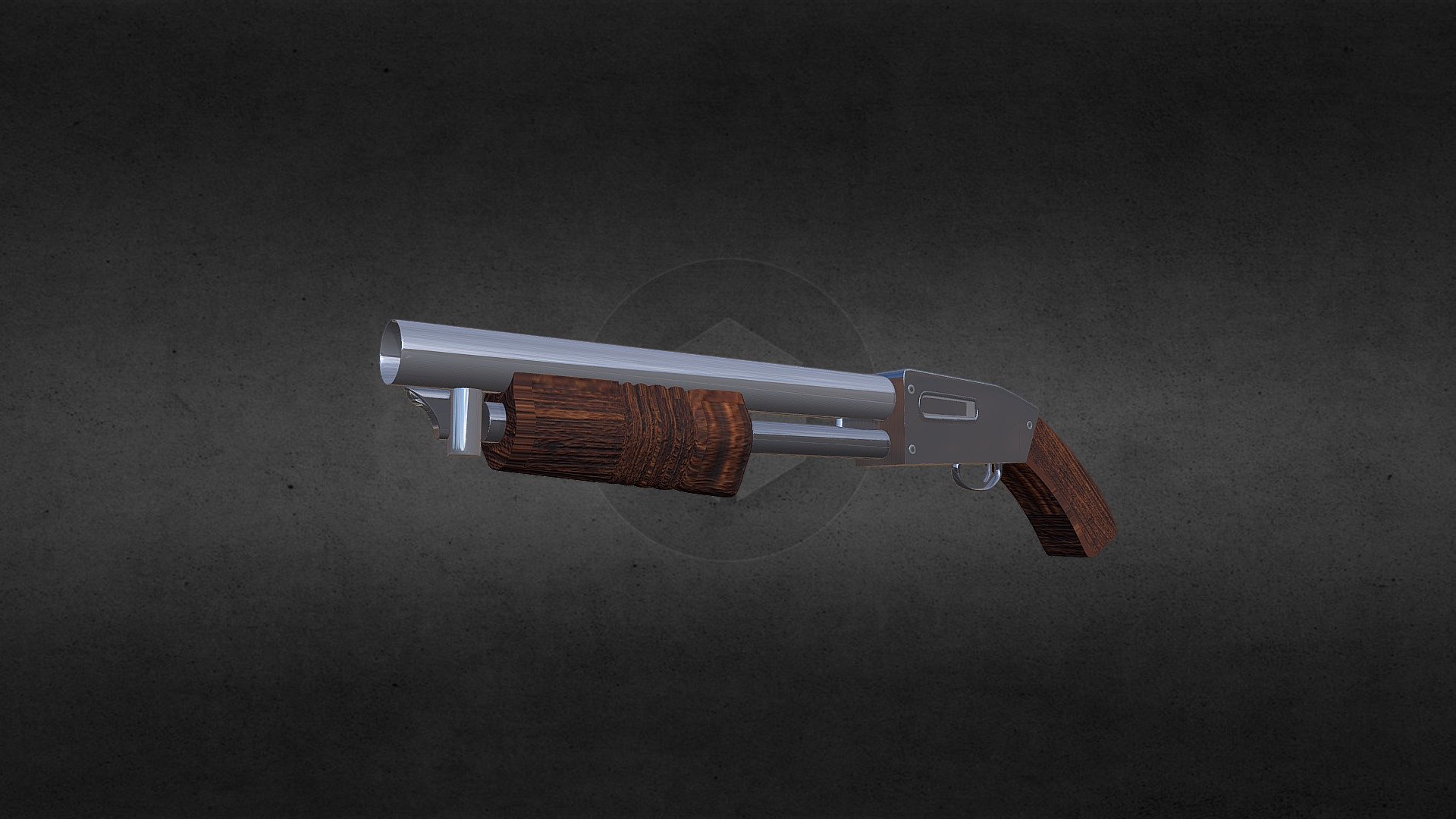 Sawed-off Shotgun model - Download Free 3D model by cvetuljskidimitrije ...