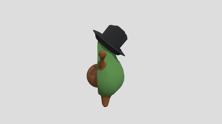 Avacado 3D Model