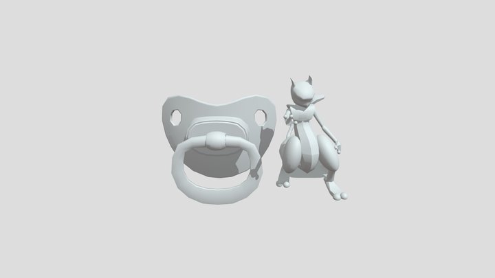 Game And Binky 3D Model