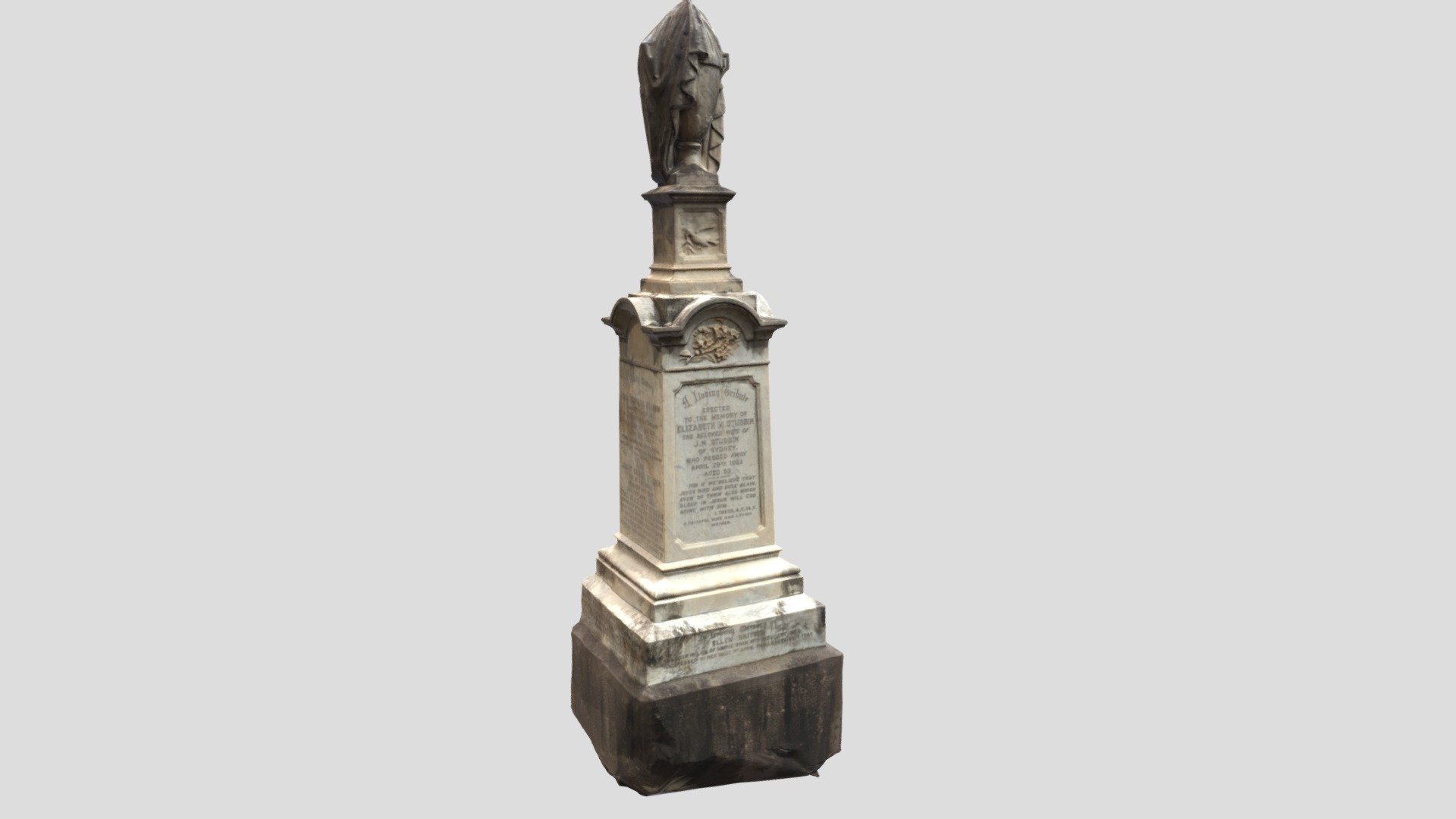 Marble Memorial - Rookwood Cemetery Sydney