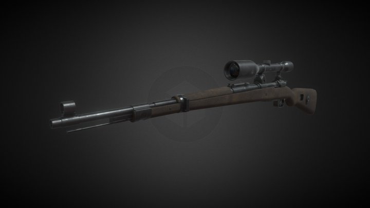 Mauser Karabiner 98k 3D Model