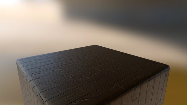 Wood Texture Test 3D Model