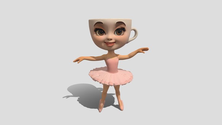 Ballerina Cappuccina 3D Model