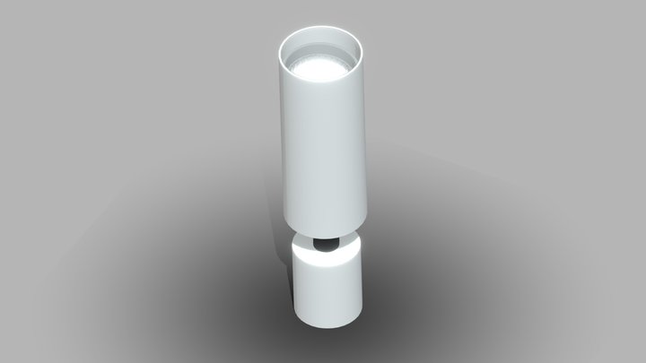 WHITE  MOLDED ARL 1801 3D Model