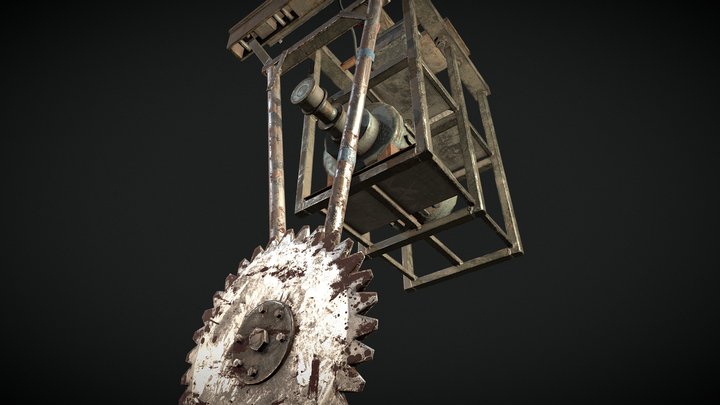 Torture machine (Saw) 3D Model