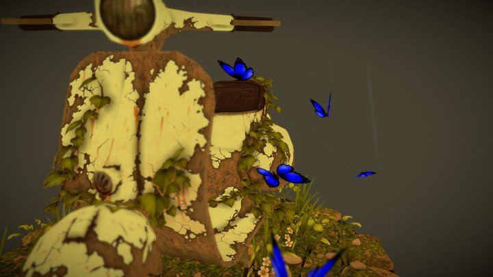 Vespa 3D Model
