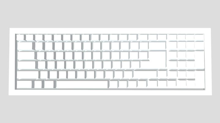 KeyBoard 3D Model