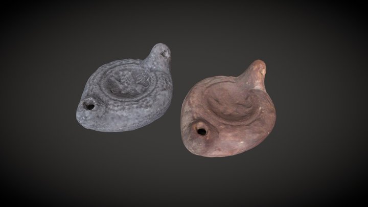 Lampe à huile 3D Model