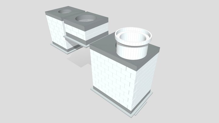 DESCARGA - BLOCO CONCRETO 16MPa / 6MPa 3D Model