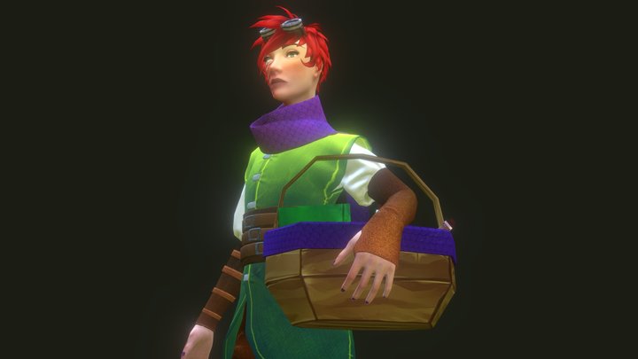 Alchemist character project 3D Model