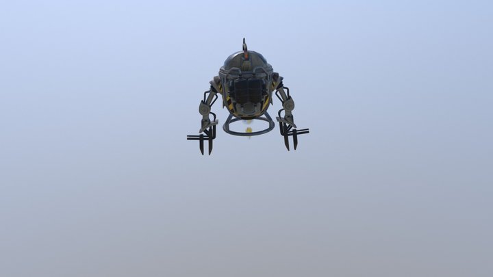 Drone Zip 3D Model