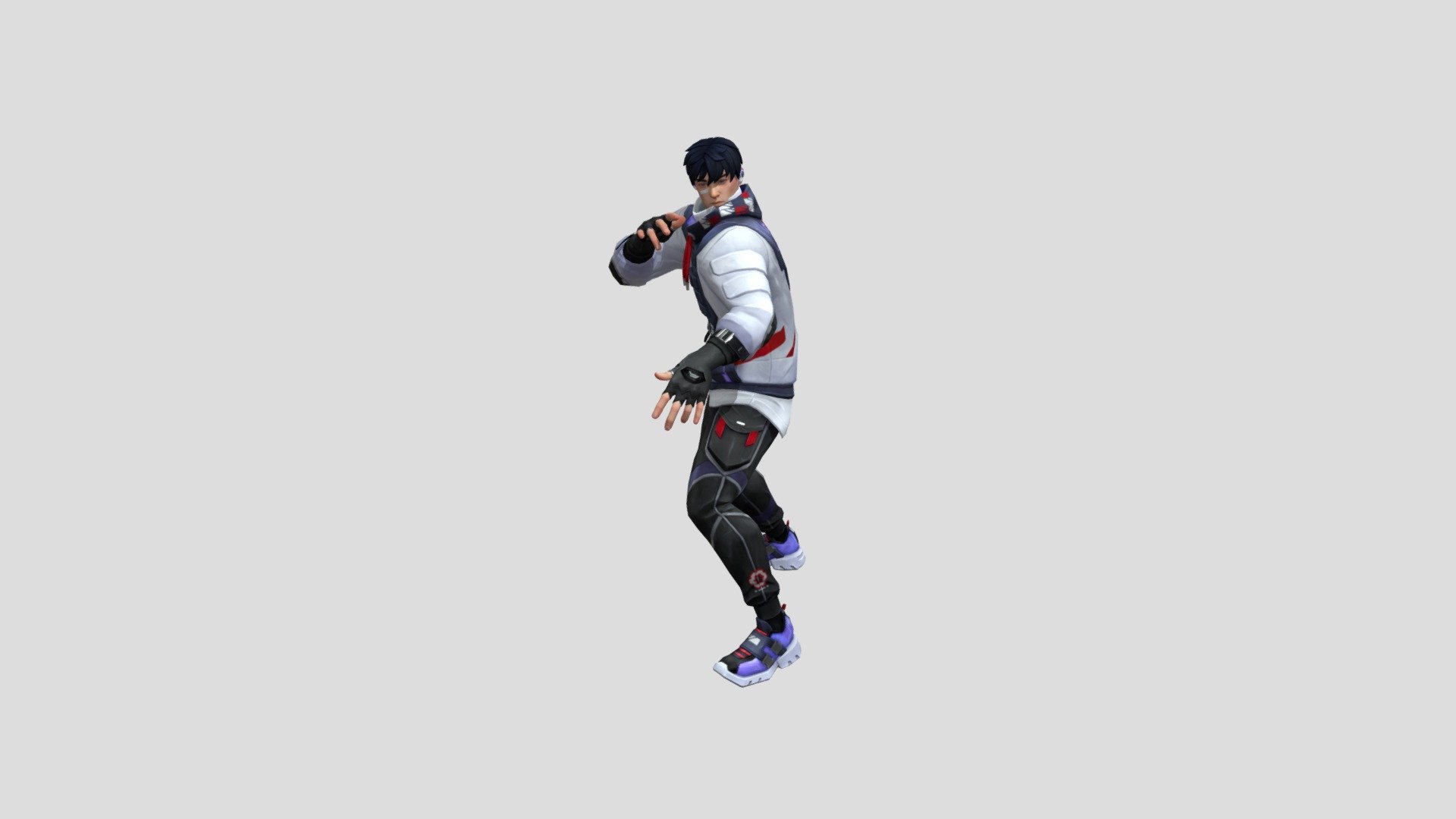 Iso (Fighting Stance) - Download Free 3D model by BojanV06 [c2499ed ...