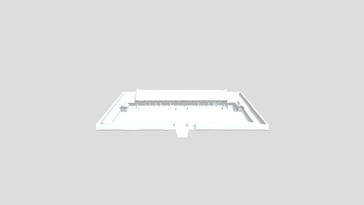 정전 3D 3D Model