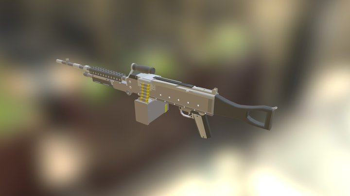 M240 3D Model