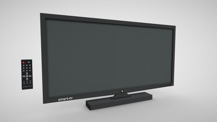 Smart Tv 3D Model